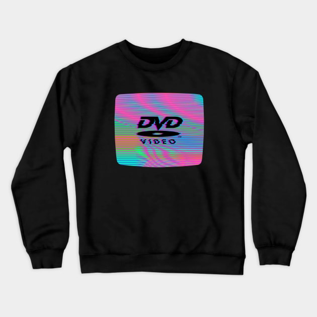 DVD Video Crewneck Sweatshirt by Designograph